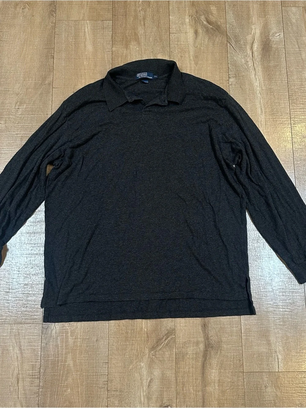 Ralph Lauren Men’s grey Long-Sleeve Polo Shirt
